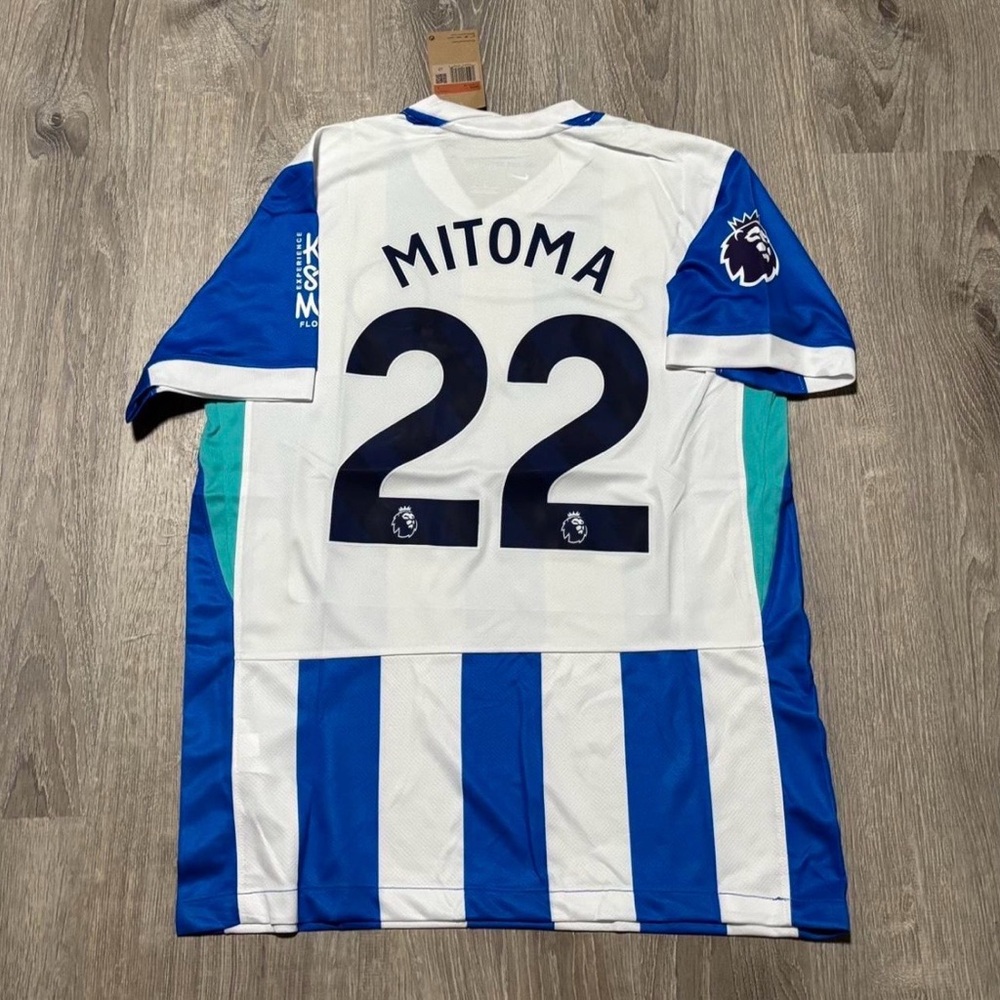Karou Mitoma Brighton Hove Albion Home Jersey 25/26